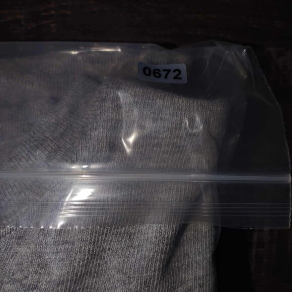 Abercrombie&fitch sweater L grey Athleisure Street comfy basic gym casual 90s - Picture 11 of 11